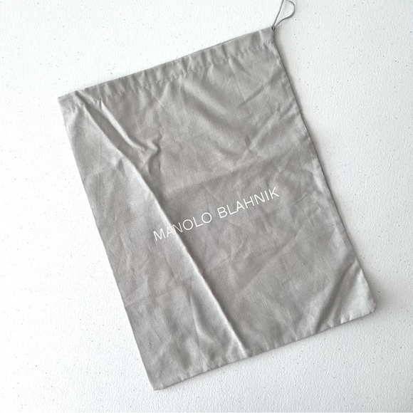 Manolo Blahnik Dust Bag Gray - Picture 1 of 4
